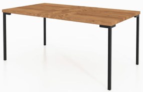 Masă dining din lemn de stejar 90x160 cm Abies – The Beds