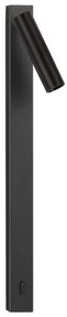 Aplica cu Spot LED directionabil moderna TONDO negru, NVL-9540274