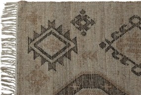 Covor kilim decorativ natural din iută și bumbac , "Kilim"