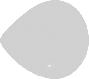 Oglindă lemn masiv cu iluminare LED 85x75cm / 40x48cm - 40x48cm