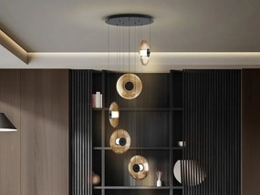 Lustra LED suspendata design modern Diabolo 5L