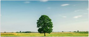Tablu - Copac în luncă (120x50 cm)