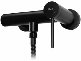 Baterie de dus Clif negru mat