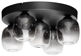Lustra cu 5 spoturi LED design modern ESSENTIAL