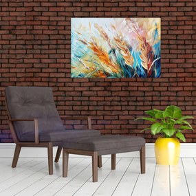 Tablou - Grâu, abstracție (90x60 cm)