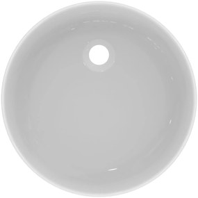 Lavoar pe blat alb 45 cm, rotund, Ideal Standard Conca