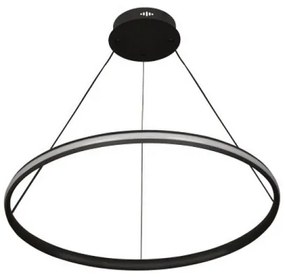 Lustră LED dimmabilă suspendată pe cablu, 55 W, 230 V, 3000–6500 K, Ø 60 cm, cu telecomandă