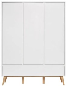Dulap pentru copii Pinio Swing, 148 x 200 cm, alb