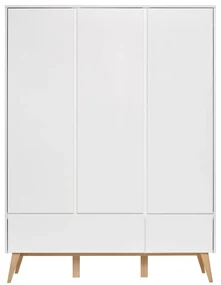 Dulap pentru copii Pinio Swing, 148 x 200 cm, alb