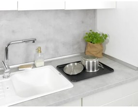 WENKO 54798100 - Scurgător de vase AMY 42,5x31,5 cm negru