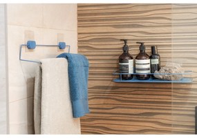 Raft pentru baie albastru deschis autoadeziv din metal Grena – Compactor