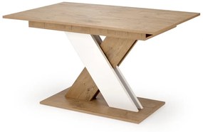 Masa extensibila Xarelto L130-175 cm stejar lancelot/alb