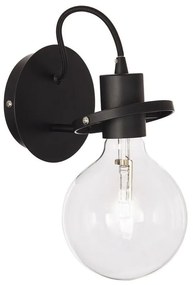 Aplica de perete design modern RADIO AP1 NERO 119502