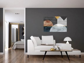 Tablou - Forme și texturi (90x60 cm)