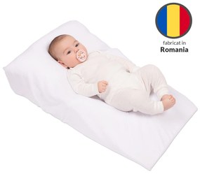 Perna antireflux ajustabila Babylounger Kidizi, include perna impotriva plagiocefaliei si suport anticolici, husa detasabila din bumbac