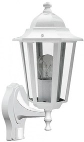 Aplica de perete exterior cu senzor, IP43, up light, alb Velence 8216 RX