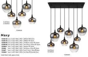 Lampadar design modern Maxy negru