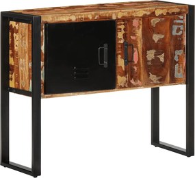 vidaXL Consolă multicolor 90x35x75 cm lemn masiv recuperat