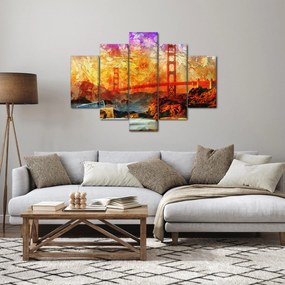 Tablou - Golden Gate, SanFrancisco, California (150x105 cm)
