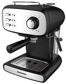 Heinner HEM-1100BKX - Espressor cu portafiltru 850W/230V negru/crom mat