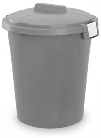 Coș de gunoi Coș de gunoi, 50 L, gri, 50 l