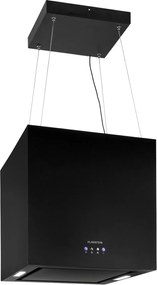 Klarstein Kronleuchter, hota tip insulă, 596 m³ / h, panou LED, clasa de eficiență energetică A