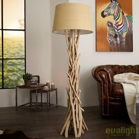 Lamparar deosebit / Lampa de podea cu design rustic Cara A-30208 VC