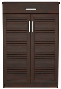 Dulap pantofi Sante 20 perechi, culoarea nuc antic 80x37x123cm