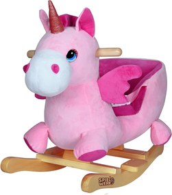 Animal de pluș pentru copii cu efecte sonore Verde