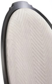 Scaun Velo tapitat bej/negru - H96