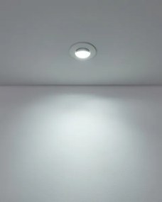 Eglo 300187 - Set 10 spoturi LED încastrate GEDREZ LED/4,9W/230V diam. 9 cm alb