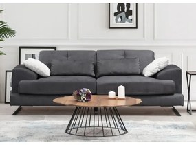 Canapea Tapitata cu 3 Locuri si Spatar Reglabil Frido 3 Seater 225 X 92 X 79