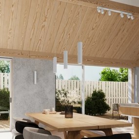 Brilagi - Lustră LED suspendată pe cablu CRESTO 3xGU10/10W/230V albă