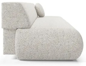 Canapea extensibilă PRATO, 3 locuri, cu spațiu de depozitare, bej