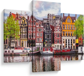 Tablou - Amsterdam, case de dans (90x60 cm)
