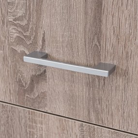 Dulap Miami 120x205 cm stejar York-alb