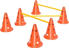 PawHut Set Agility pentru câini 3 piese echipament pentru antrenament set de obstacole cu 6 conuri 3 obstacole geantă | Aosom Romania