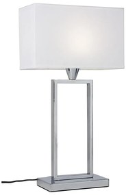 Cottex B2821K - Lampă de masă KENSINGTON, 1xE14/40W/230V, argintie