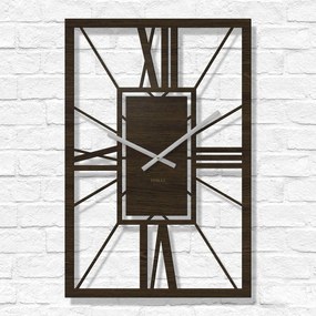 DUBLEZ | Ceasuri romane din lemn - Arch Deco