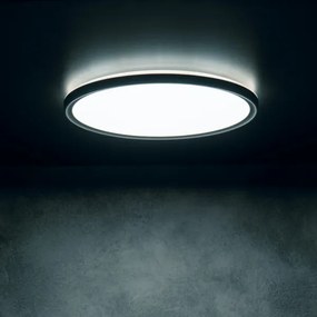 Kanlux 31513 - Plafonieră LED AZPO LED/11,8W/230V Ø 22,5 cm IP54 negru