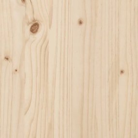 Dulap inalt, 67x40x108,5 cm, lemn masiv de pin 1, Maro