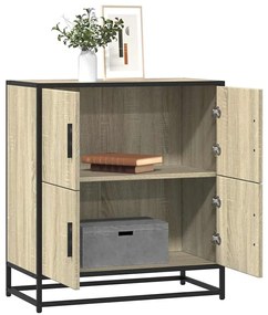 vidaXL Bufetă Stejar Sonoma 68x35x76 cm Lemn prelucrat