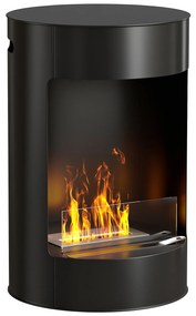 HOMCOM Șemineu cu Bioetanol, Sobă Independentă cu Etanol de 55 cm, Ardere 3 ore | Aosom Romania