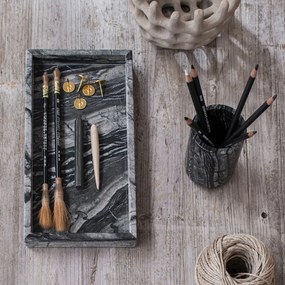 Tavă decorativă din marmură 16x31 cm Marble – Mette Ditmer Denmark