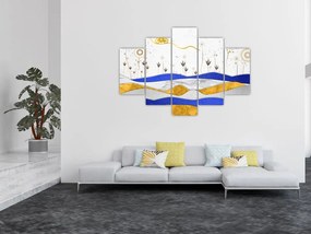 Tablou - Munții aurii (150x105 cm)