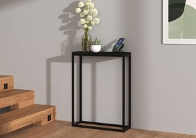 Consolă hol, 60x20x80 cm, LUCAS, ADRK Furniture (Culoare: Alb / Alb)