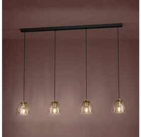 Lustră pe cablu Eglo 390038 JAZMINIA 4xE27/40W/230V auriu
