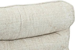 Fotoliu pivotant CLOUD tesatura structurata bej sampanie