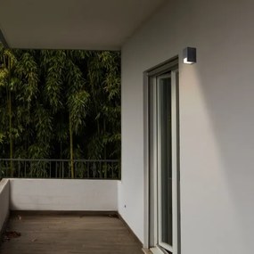 Aplică de exterior Rabalux 77054 CERNON 1xGU10/7W/230V IP44 negru