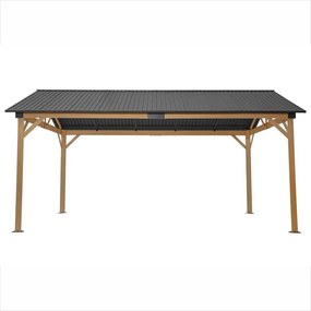 Pergola din aluminiu Avenberg PAVILIO 5x3m natur